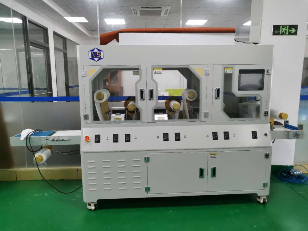 自动化钢化玻璃擦拭机 自动擦片机擦拭机 玻璃表面自动擦拭机