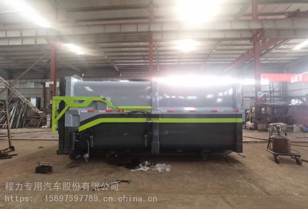 30立方对接式勾臂垃圾箱生活垃圾收集箱价钱