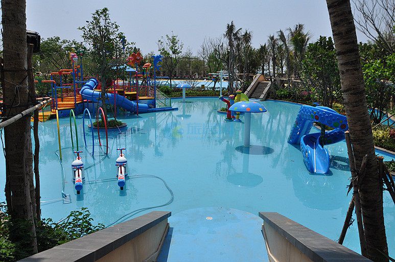 融创日月湾水乐园水下漆威尔天冬聚脲防水涂料