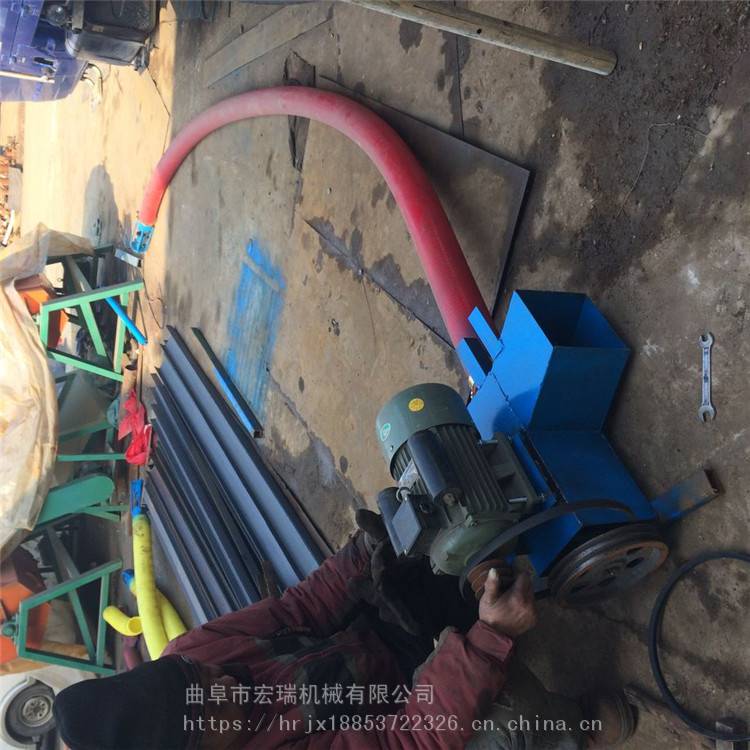 济宁优质小型车载吸粮机粉末颗粒上料机沙场用自吸式软管抽沙机