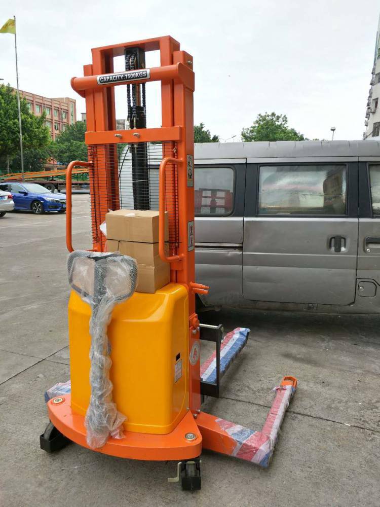 鑫升力半电动堆高车维修 1.5吨升高2米半电动升高车 可定制
