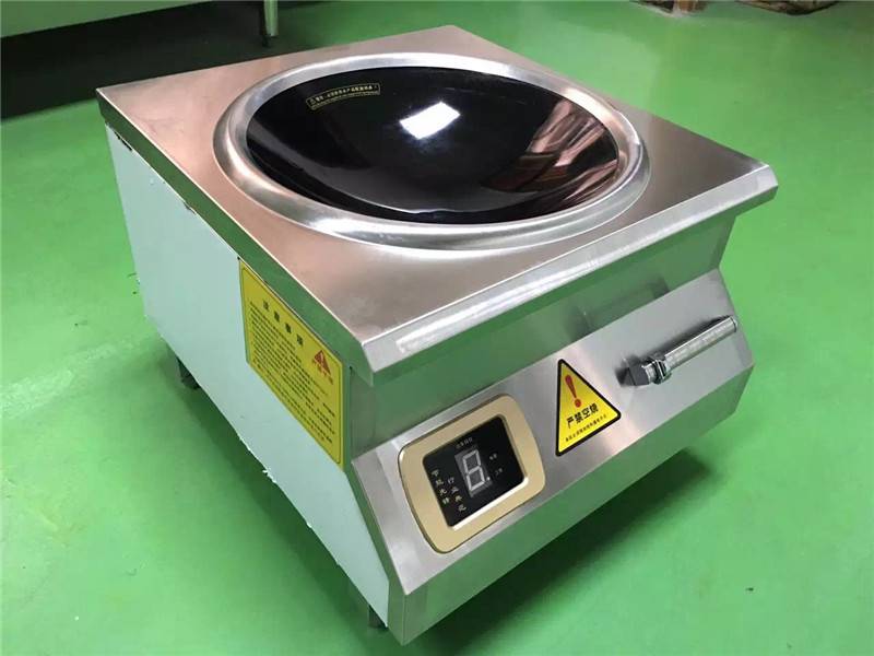 两相电五千瓦电炒锅 小饭店电磁小炒炉 台式电炒锅工厂批发】价格