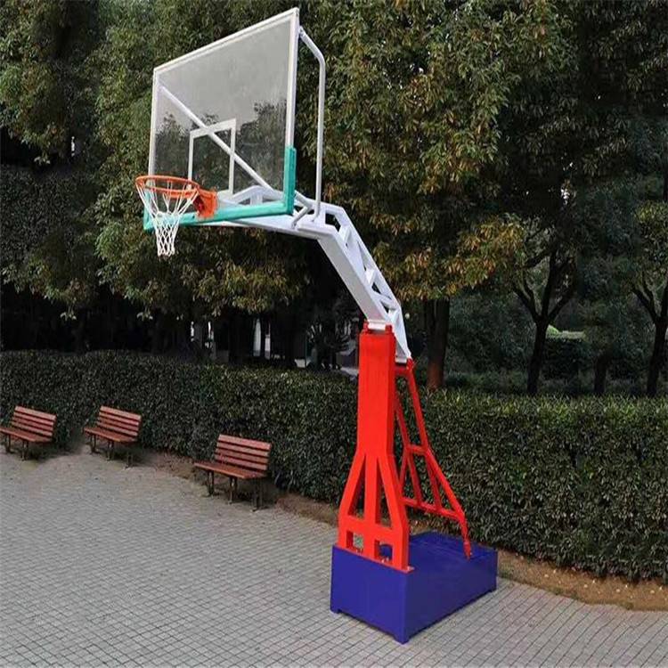 跃羚YL-3022 固定式篮球架 平箱仿液压篮球架子 种类***