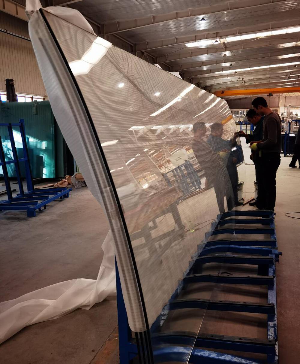 玻璃隔断双层夹胶玻璃隔音玻璃图片