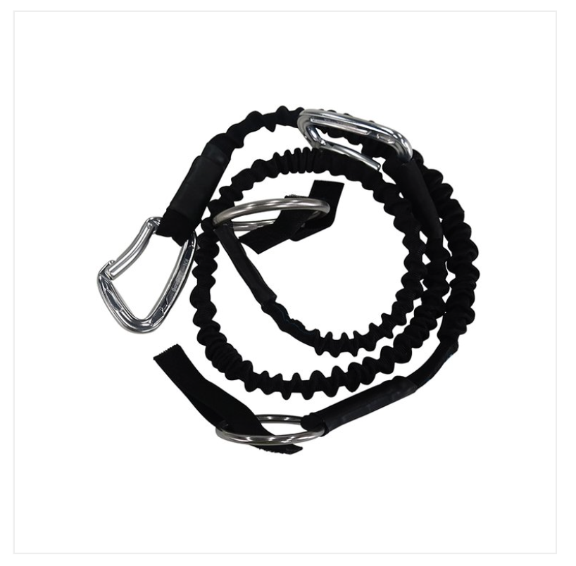 水域救援牛尾绳救生衣配件装配于救援型救生衣上的牵引绳