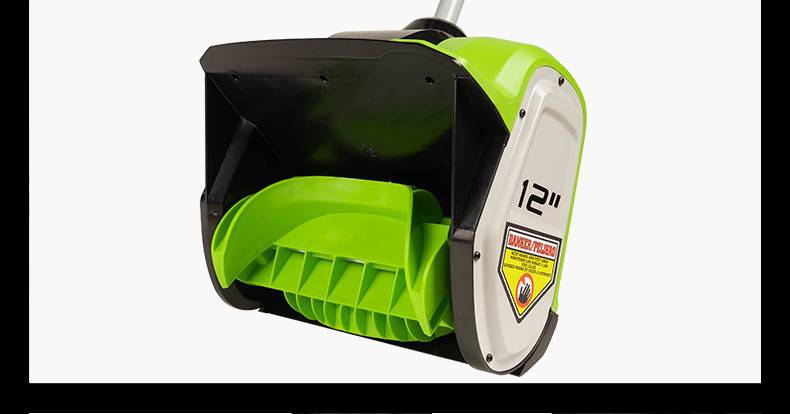 格力博greenworks40v充电式除雪铲扫雪锂电便携冬季工具清雪机器