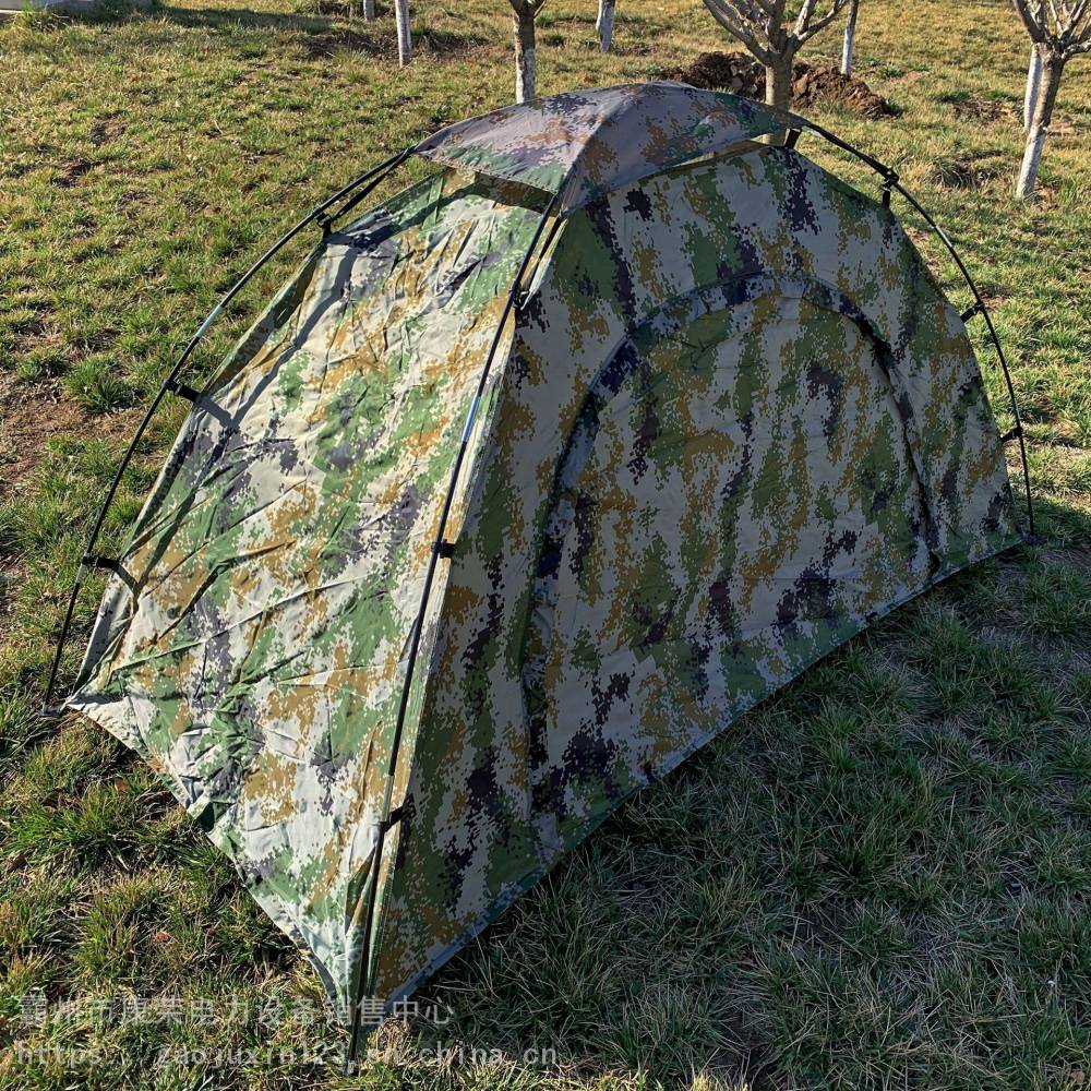 消防抢险救援休憩帐篷轻型折叠式单人露营帐篷户外旅行登山帐篷