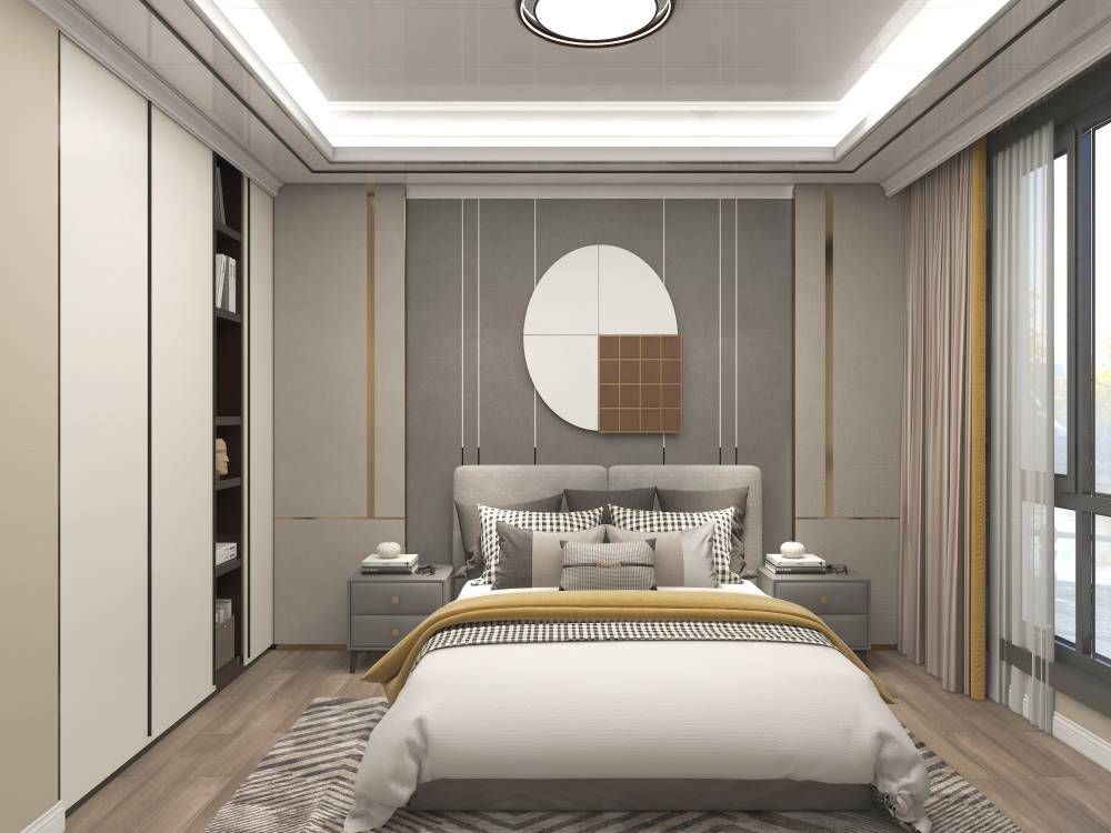 木饰面板肤感系列竹炭木饰面防水5mm室内装修板