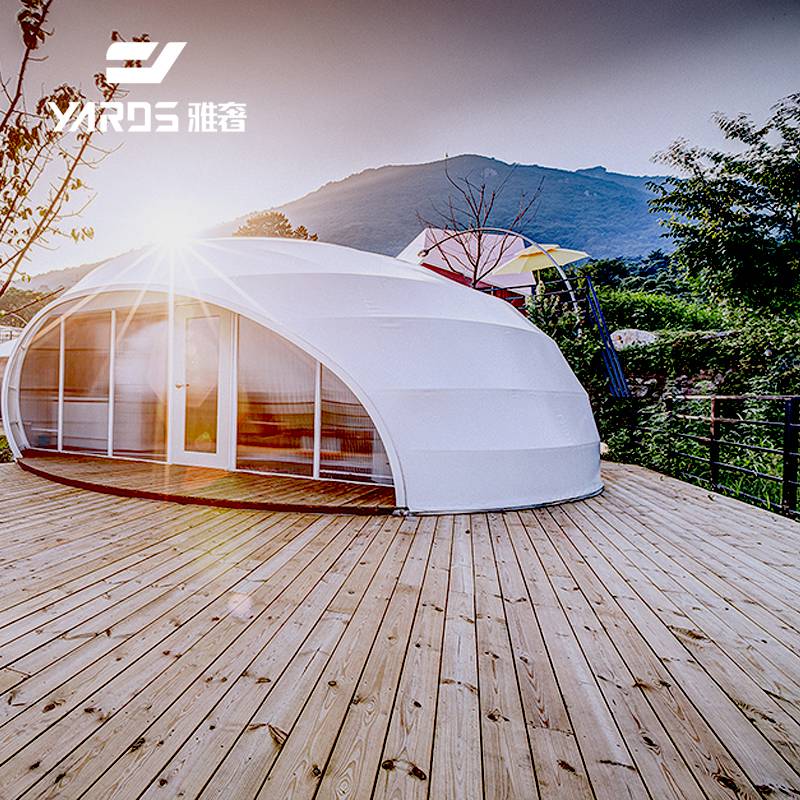 水滴异形主题酒店帐篷旅游营地特色文旅帐篷民宿图片