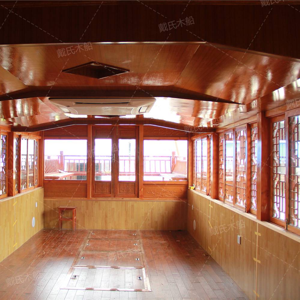 戴氏画舫木船广东云浮定制20米画舫木船画舫木船厂家
