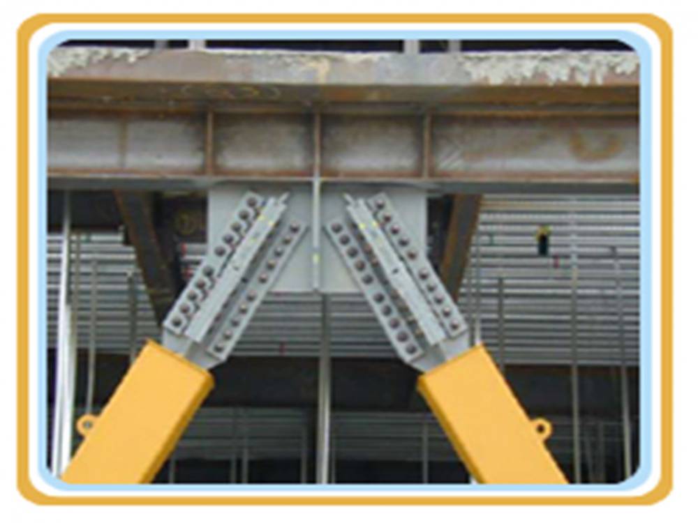 防屈曲约束支撑消能抗震阻尼器系列brb屈曲约束支撑结构减震产品