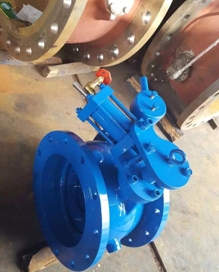 hh47x蝶式缓冲止回阀碳钢止回阀水利阀系列