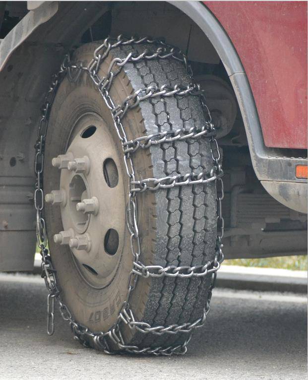 货车防滑链双轮加粗加密通用型不伤胎铁链雪地应急链防护链条图片