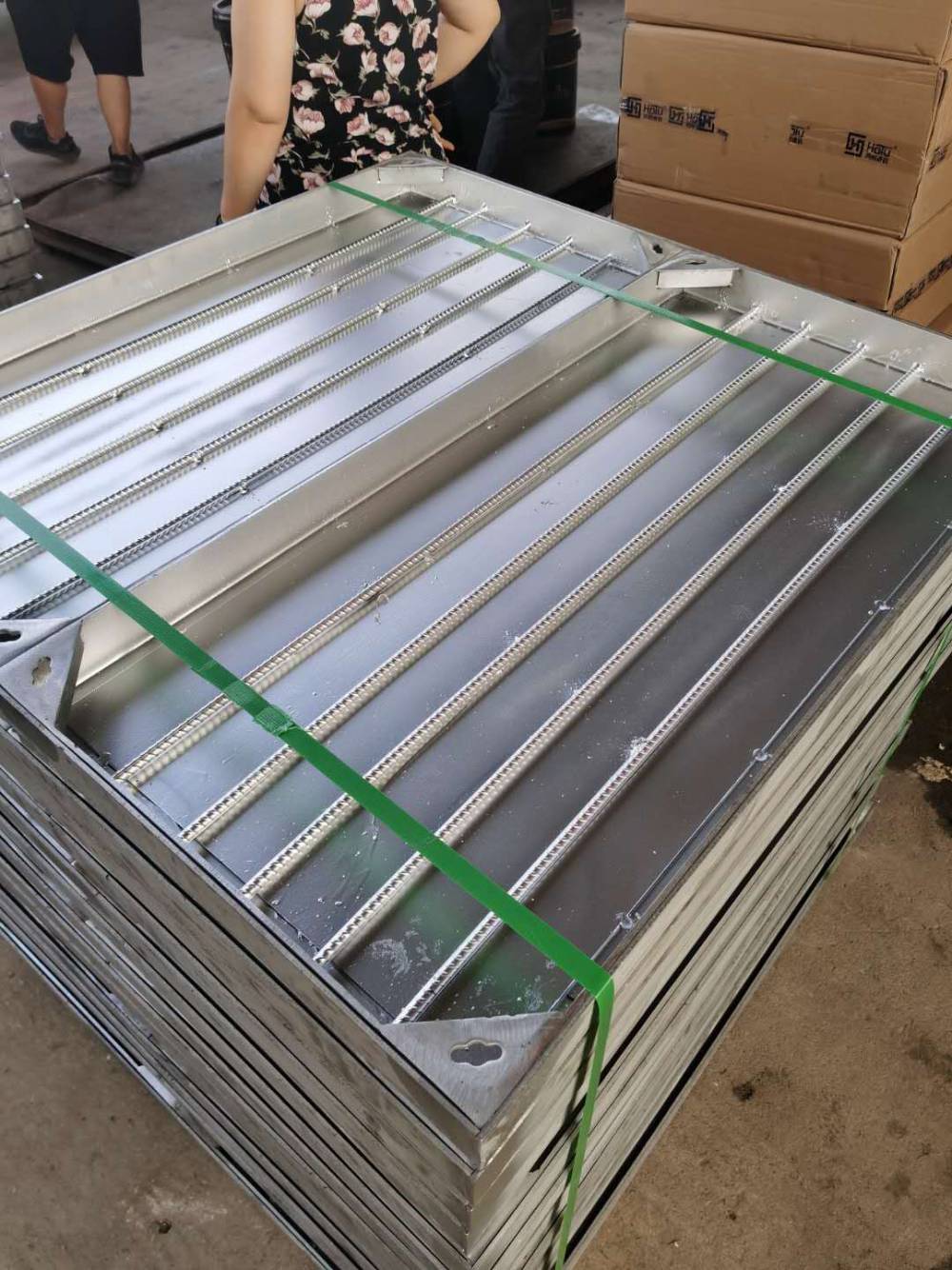 龙湖不锈钢沟盖板防滑效果304材质