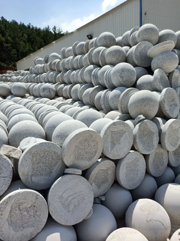 矿山大量供应芝麻白挡车球各种规格挡车球