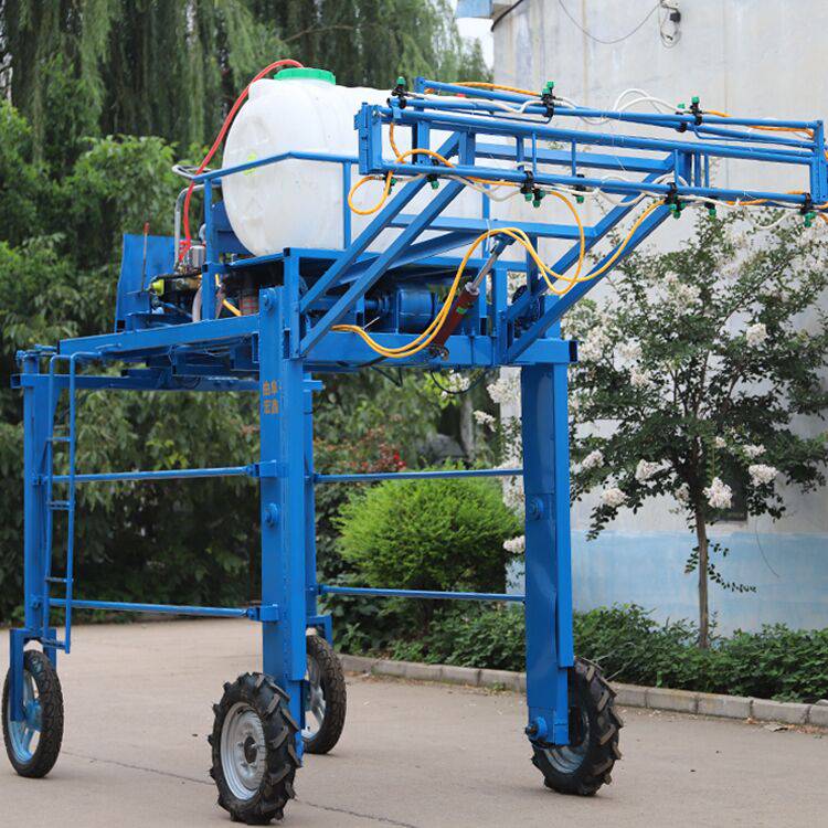 液压折叠杆小麦打药机绿化带用高架子打药车园林树木打药机