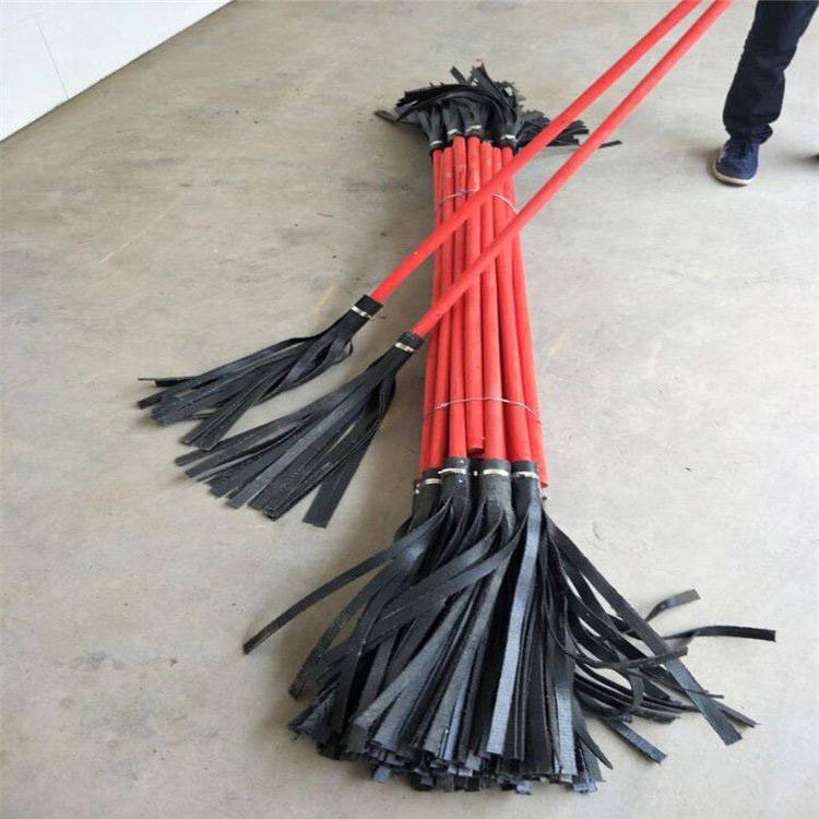 阻燃森林打火把三节连接快速拆装打火鞭山林灭火橡胶打火把