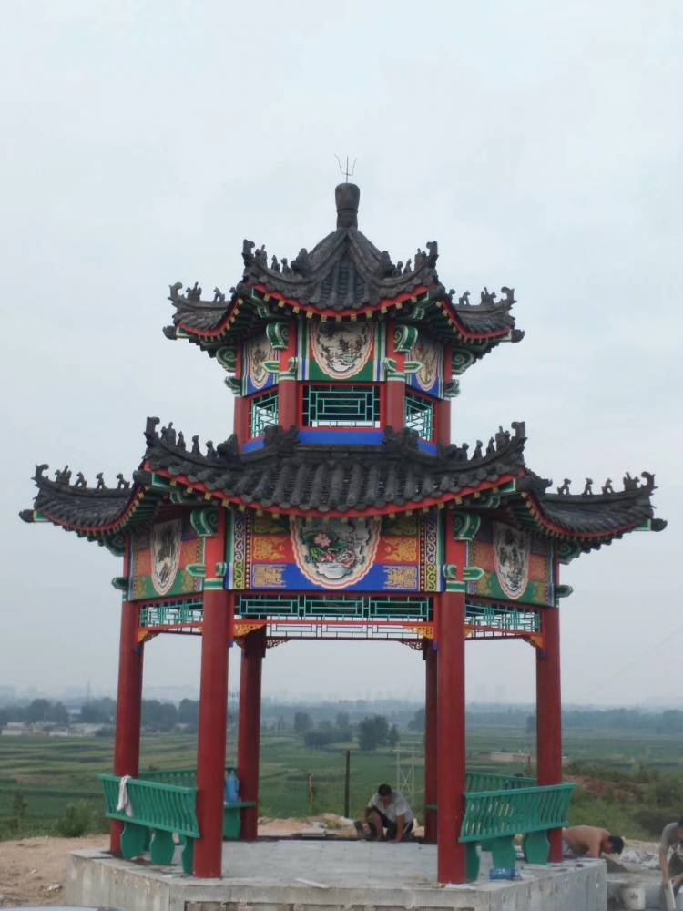 长治凉亭水榭现代凉亭图片