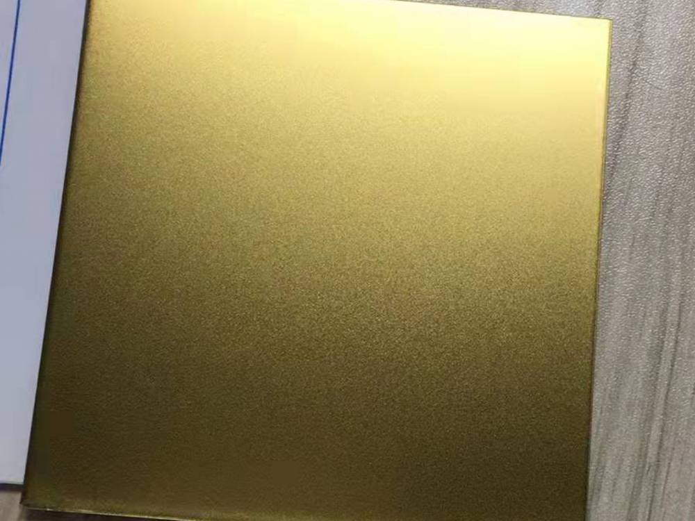 拉丝古铜色不锈钢304古铜喷砂板无指纹201钢板装饰板材定制