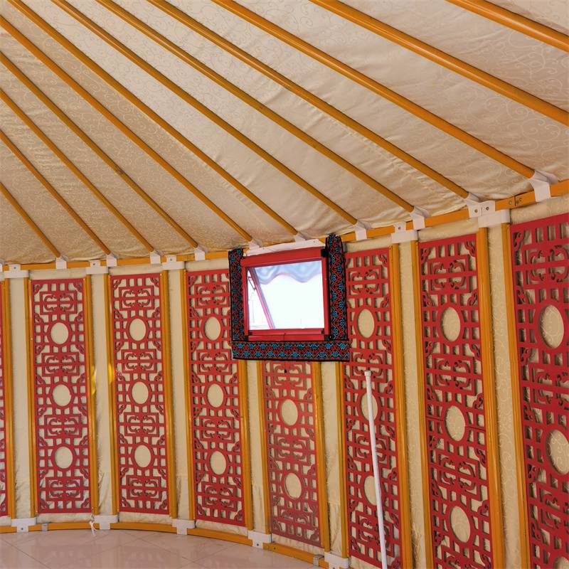 恒帆建业酒席宴会抗风强一居室帐篷蒙古包支持定制