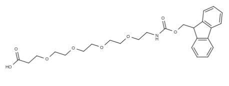 557756-85-1，Fmoc-N-amido-PEG4-acid，N-芴甲氧羰基-四聚乙二醇-羧酸