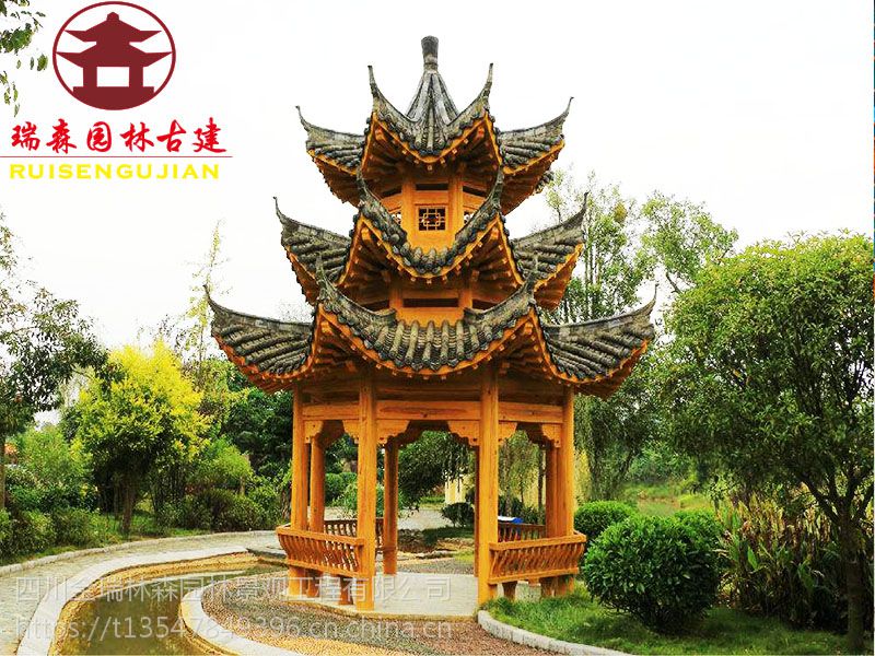 泸州亭子厂家公园防腐木亭子定制价格