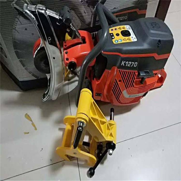 k1270钢轨切割机进口汽油机邦泰机电铁轨锯轨机