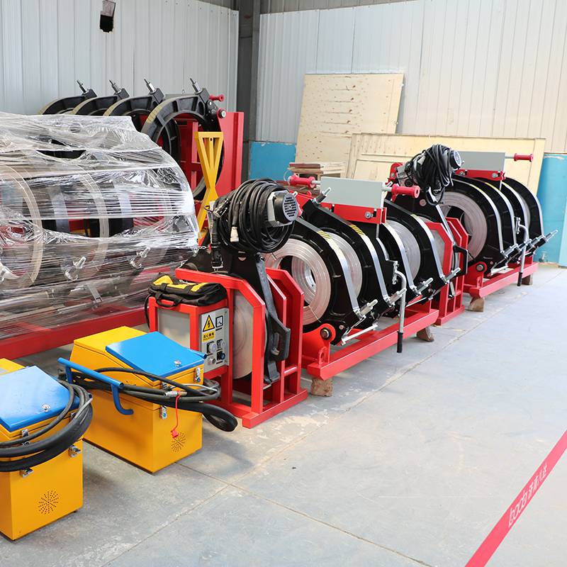 广西塑料水管焊接机全自动pe热熔机管道热熔焊接机管道焊接机图片