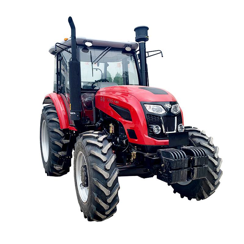 马力拖拉机轮式四驱拖拉机***1404拖拉机洛阳拖拉机东方红动力拖拉机