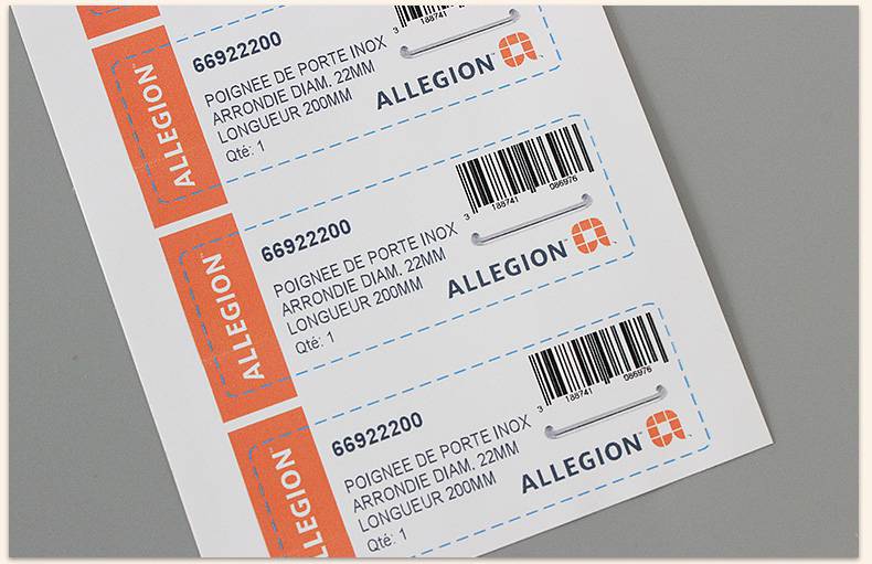 喷墨透明不干胶高光pp彩色喷墨打印机标签喷墨防水标签纸