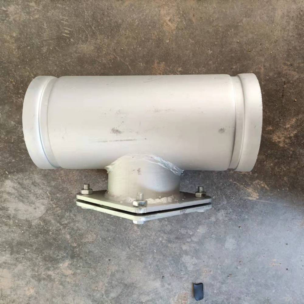 钢制沟槽镀锌排水管道检查口沟槽镀锌三通铸铁钢制检查口清扫口