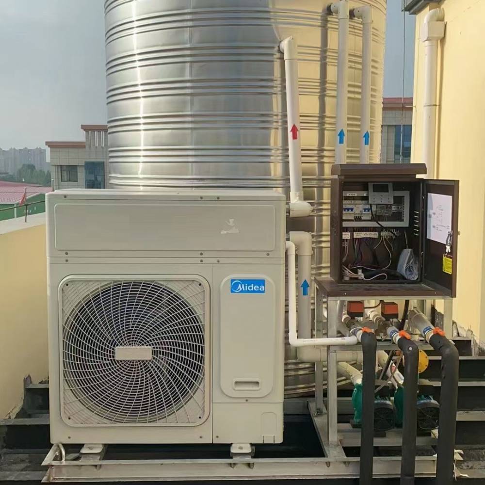 中学热水设备 空气源热泵热水工程厂家