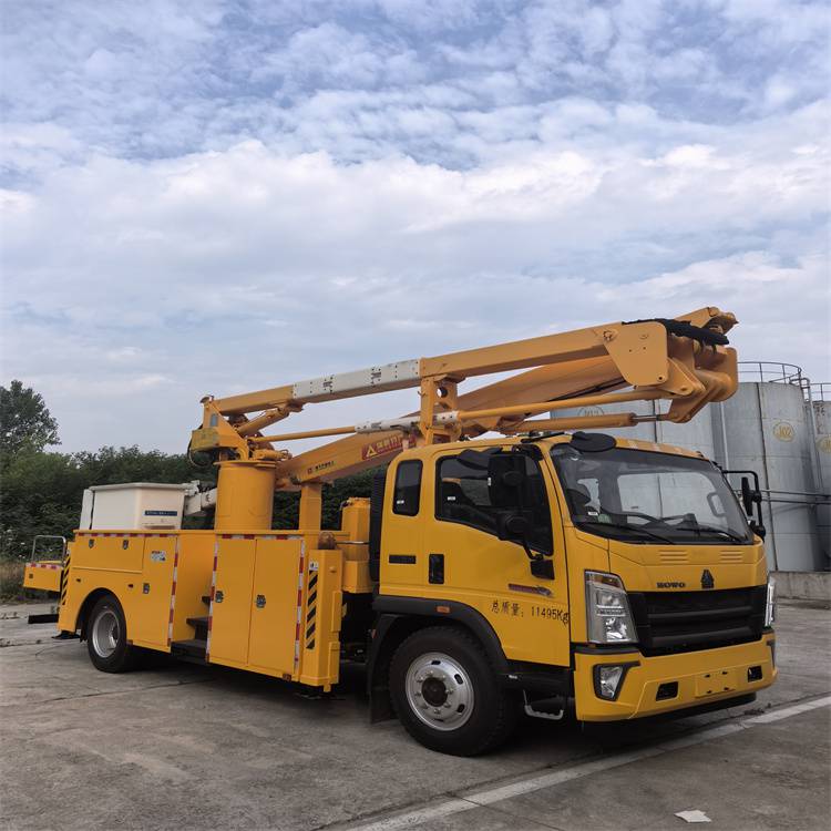 哈萨克斯坦高空车出口 31米五十铃高空作业车订制出口