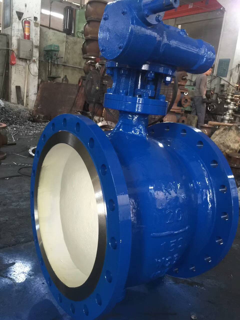 pq340y-16q ***偏心半球阀 碳钢半球阀 ***手动二通式球阀