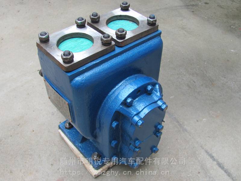 油罐车油泵齐鲁泉威牌防爆圆弧齿轮油泵钢齿80yhcb60