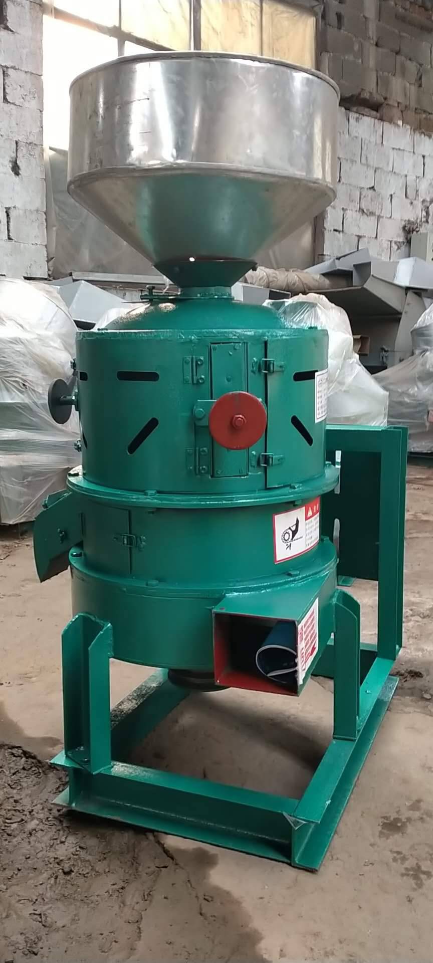 山东金富民多功能碾米机330型五谷杂粮脱皮机看结构图片