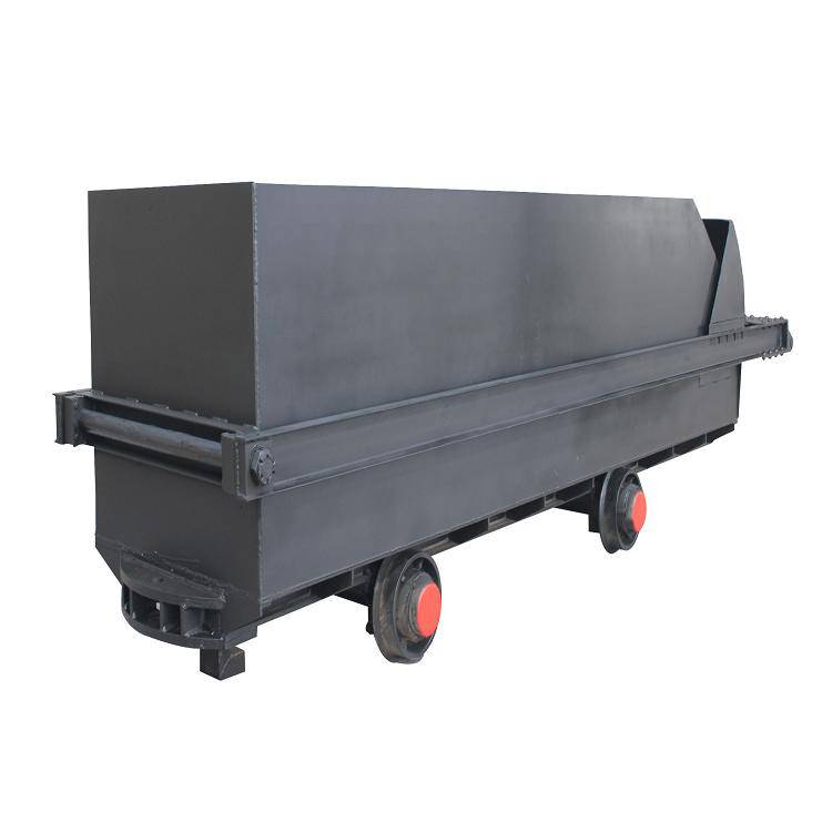 明投后卸式斜井箕斗载重量大使用成本低便于维修