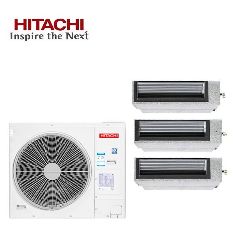 北京日立多联机expro二代系列ras140hrn5qb日立空调6匹一拖三一拖四