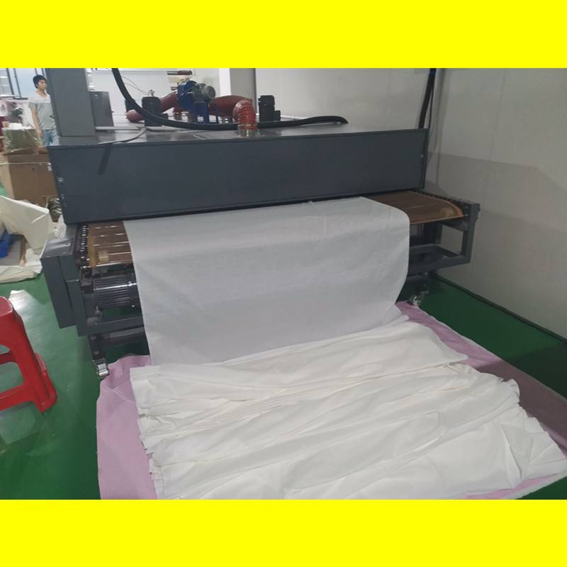 全自动上浆机棉布雪纺布料上浆机器定型烘干打卷一体