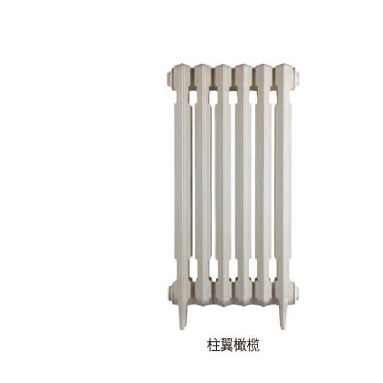 圆管三柱745型铸铁散热器 静电喷涂 散热快 生产厂家 轩通 674型