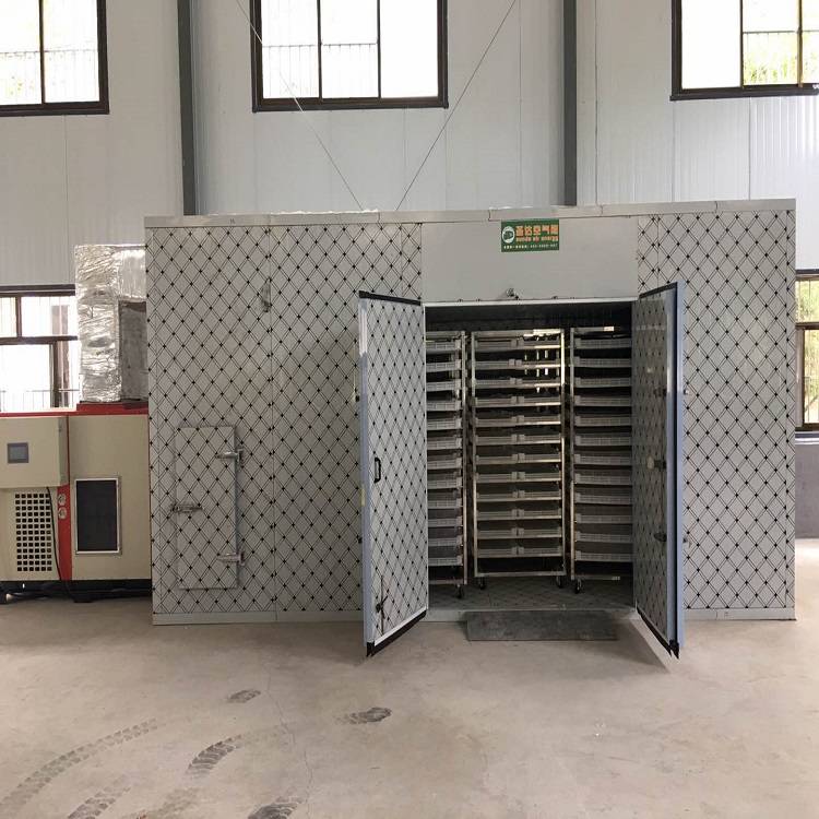 土豆片烘干机空气能热泵烘干设备箱式烘房环境好干净卫生