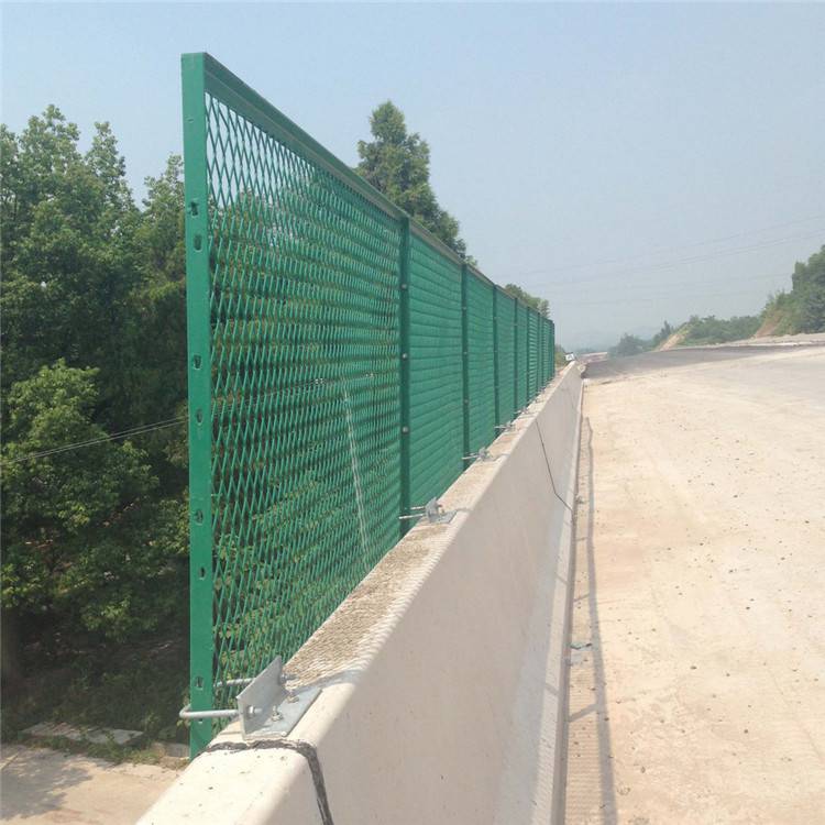桥梁防抛网高速公路菱形孔防落网铁路高架防眩网道路隔离网防护网