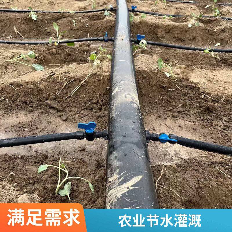 水肥一体化蔬菜灌溉迷宫滴灌带_LDPE***贴片带