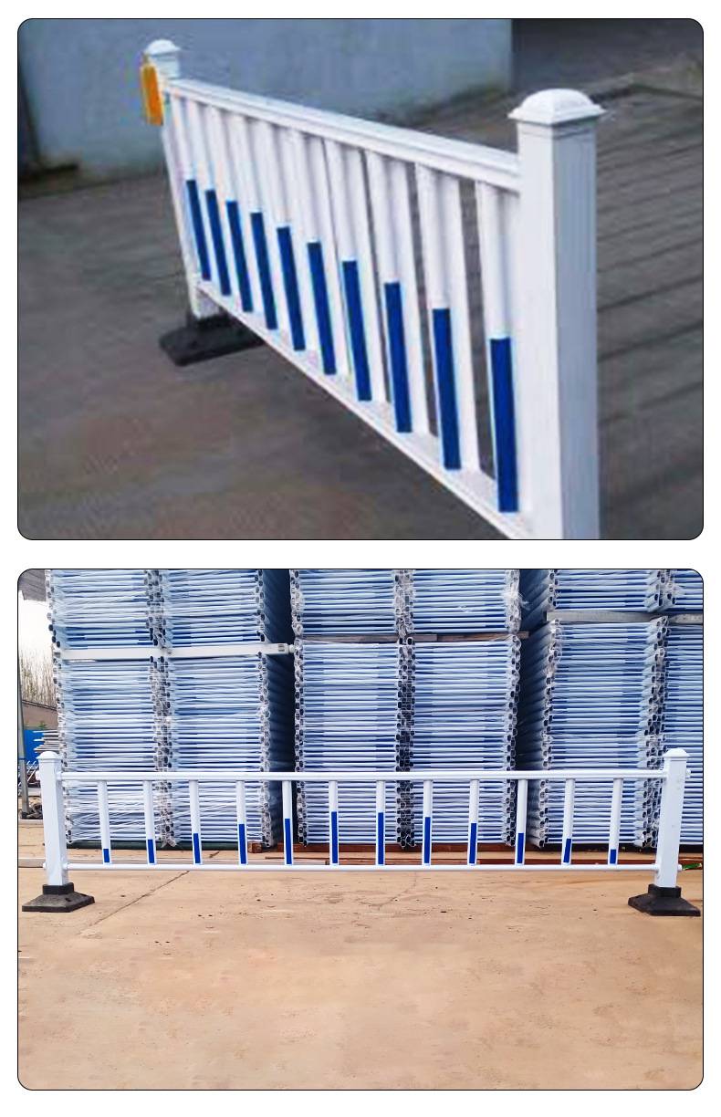 【疫情防控隔离围栏 蓝白道路交通栏杆 马路防撞市政护栏】价格_厂家 