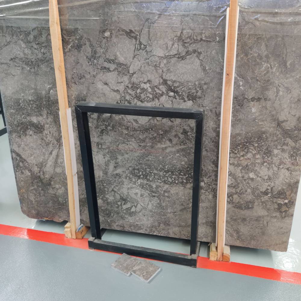 幻影黑劳力仕灰天然大理石幻影灰酒店会所装修石材工程批发大板