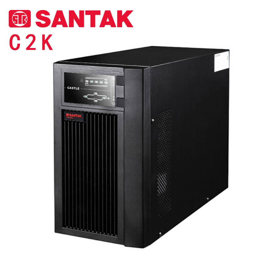 山特ups电源santak不间断电源c2k在线式内置电池2kva1600w图片