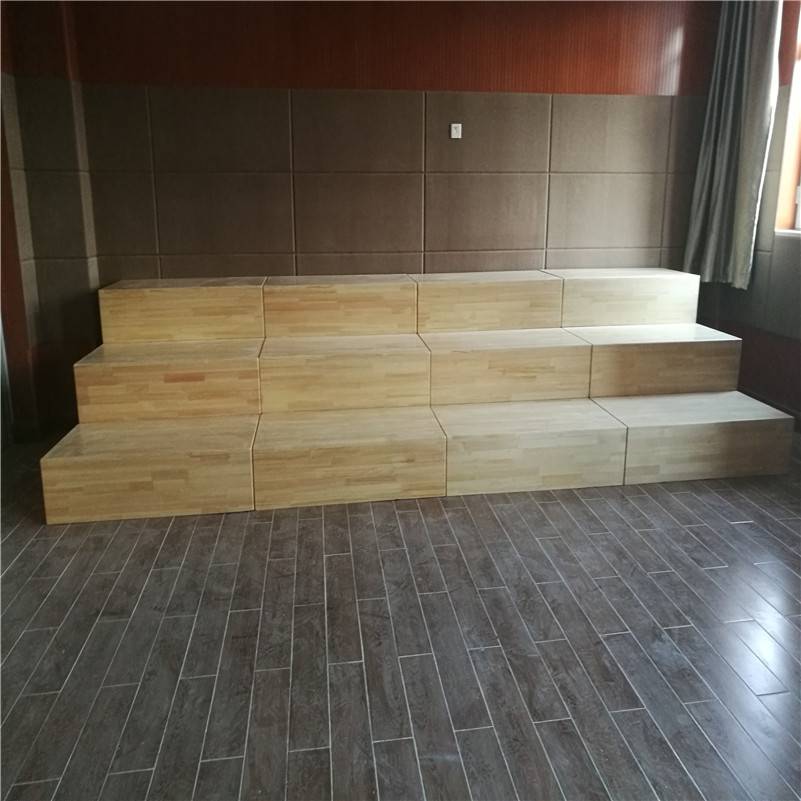 可定制可拆分合唱台木质高中合唱台可拆分坚固合唱台出厂价