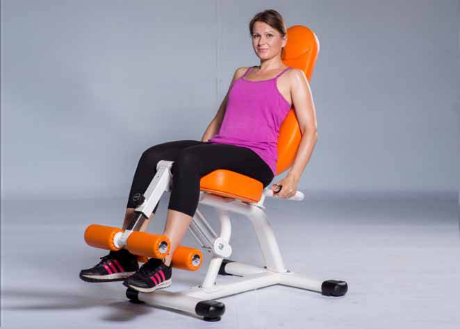 z104等速下肢屈伸康复训练器油压缸肌力康复器材