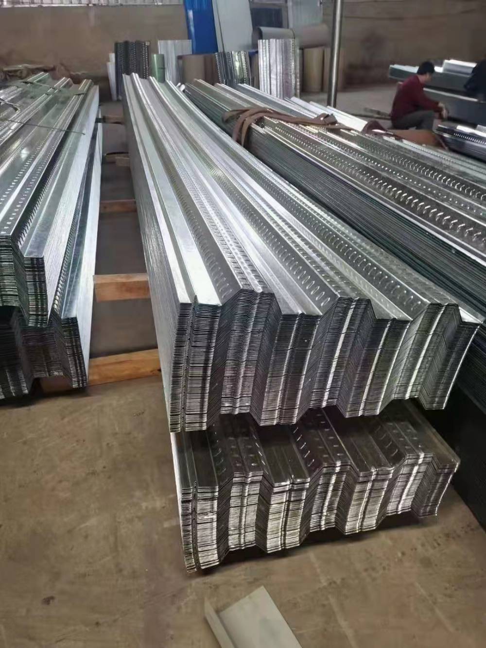 镀锌开口压型钢板型号750688厚度08mm10mm