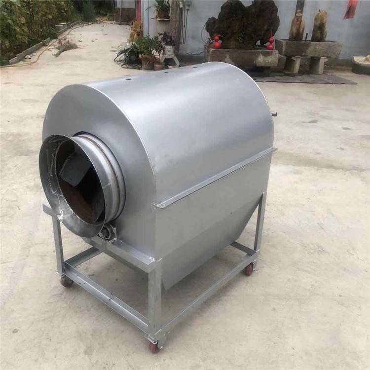 燃煤两用滚筒式炒锅干果店炒货机电加热家用小型炒货机